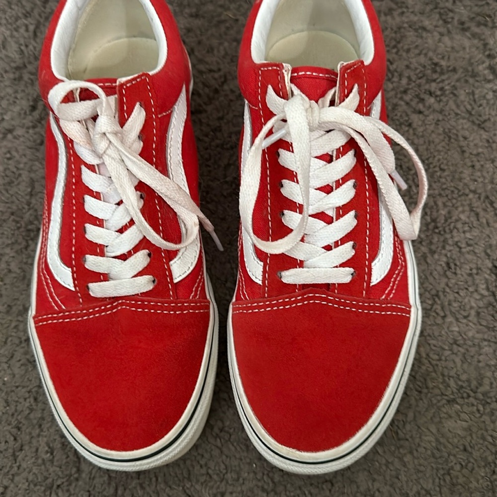 Red Vans